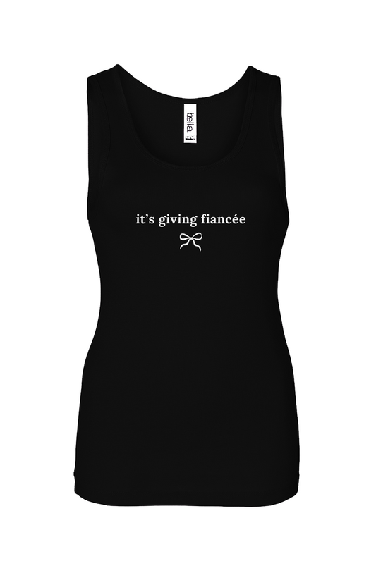 it's giving fiancee baby rib tank
