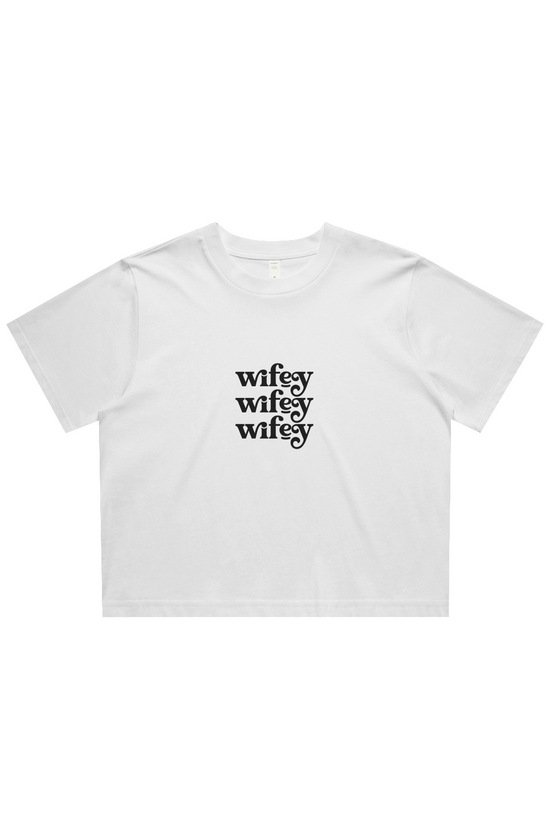 Wifey Crop Tee