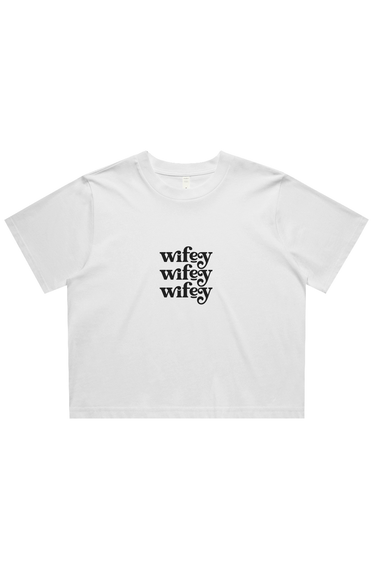 Wifey Crop Tee