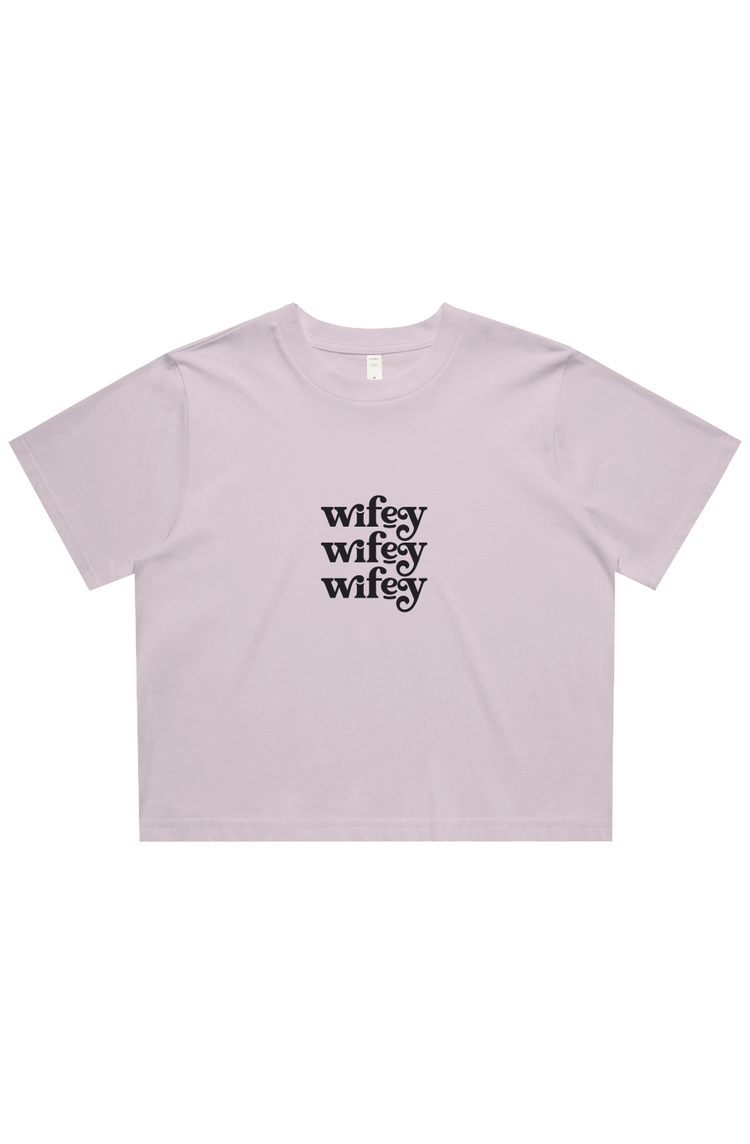 Wifey Crop Tee