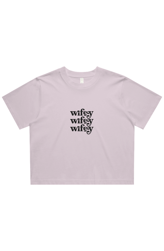 Wifey Crop Tee