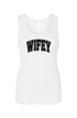 wifey collegiate baby rib tank