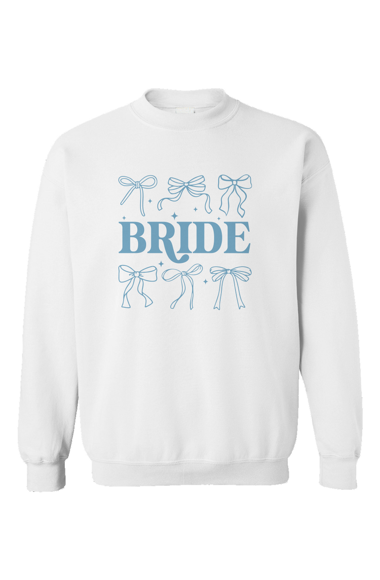 bride bow crewneck sweatshirt 