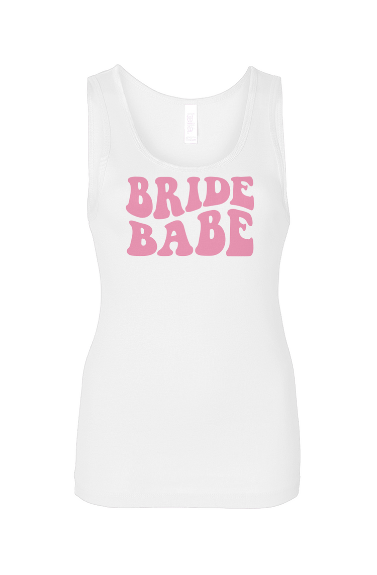 bride babe baby rib tank