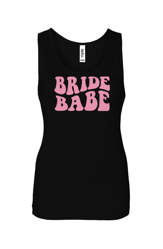 bride babe baby rib tank