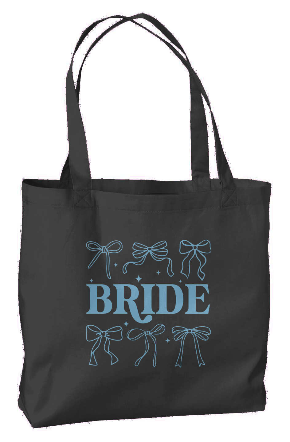 bride bow tote