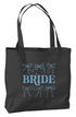 bride bow tote