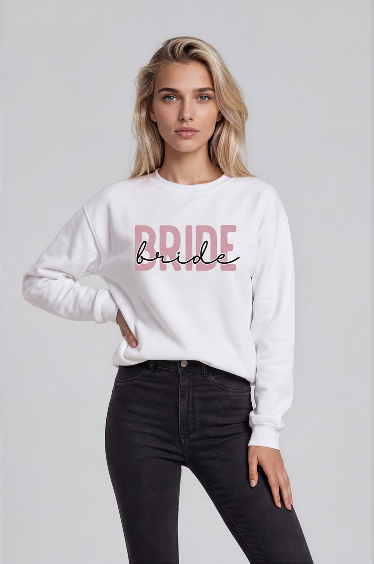 bride bold crewneck sweatshirt